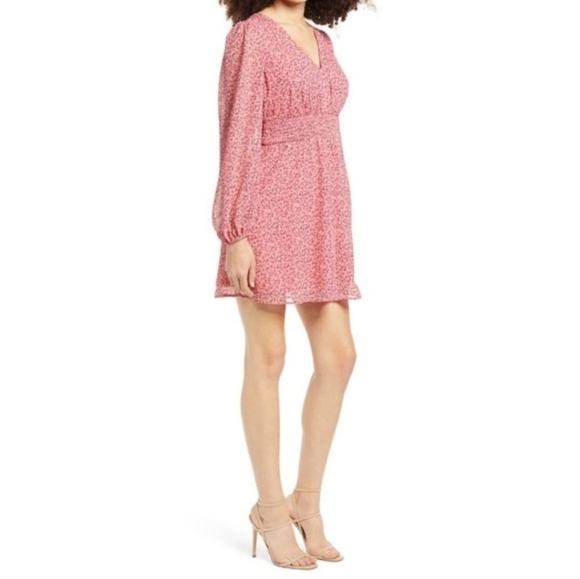 Leith Dresses & Skirts - Elegant Leith Pink Floral‎ Dress